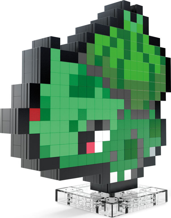 Mega Construct Pokémon Pixel Art - Bulbasaur Building Set