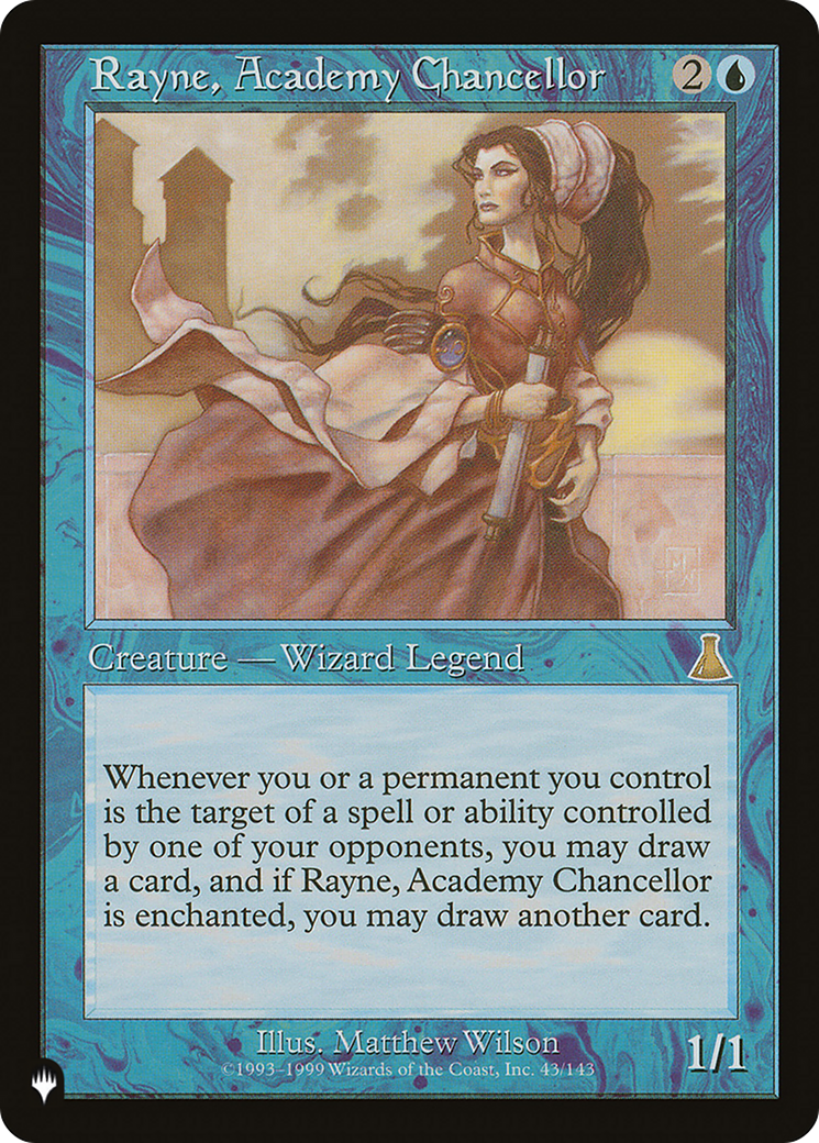 Rayne, Academy Chancellor (LIST-UDS-43)