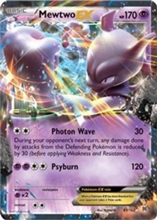 Mewtwo EX (61) 61/162 - XY BREAKthrough Holofoil