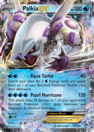 Palkia EX 31/122 - XY BREAKpoint Holofoil