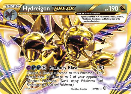 Hydreigon BREAK 87/114 - XY Steam Siege Holofoil