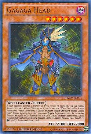 Gagaga Head (YZ09-EN001) - Yu-Gi-Oh! ZEXAL Manga Promotional Cards Limited