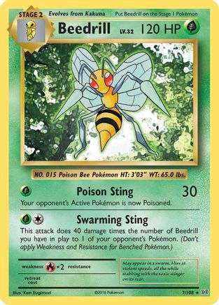 Beedrill 7/108 - XY Evolutions