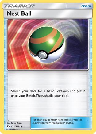 Nest Ball 123/149 - SM Base Set