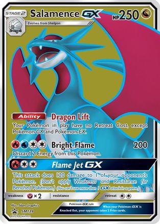 Salamence GX - SM139 SM139/248 - SM Promos Holofoil