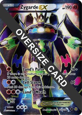 Zygarde EX - 54/124 54 - Jumbo Cards Holofoil