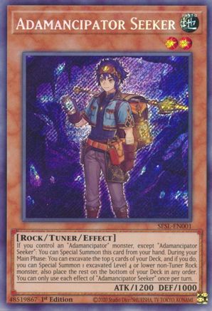 Adamancipator Seeker (SESL-EN001) - Secret Slayers 1st Edition