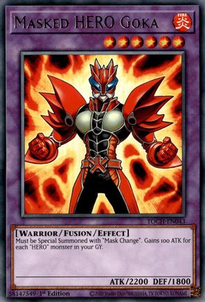 Masked HERO Goka (TOCH-EN043) - Toon Chaos Unlimited