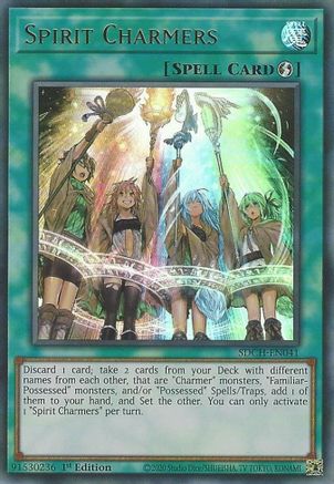 Spirit Charmers (SDCH-EN041) - Structure Deck: Spirit Charmers 1st Edition
