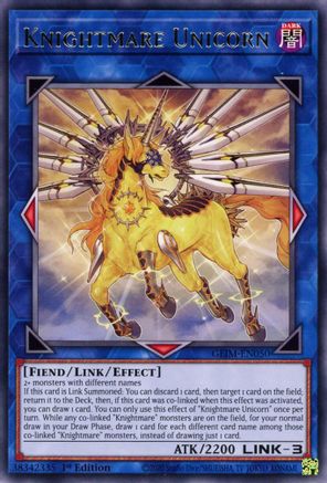 Knightmare Unicorn (GEIM-EN050) - Genesis Impact 1st Edition