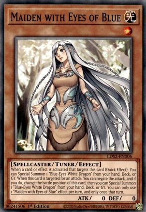 Maiden with Eyes of Blue (LDS2-EN006) - Legendary Duelists: Season 2 1st Edition