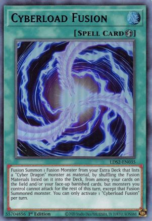 Cyberload Fusion (Blue) (LDS2-EN035) - Legendary Duelists: Season 2 1st Edition