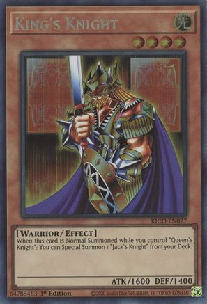 King's Knight (CR) (KICO-EN027) - King's Court 1st Edition