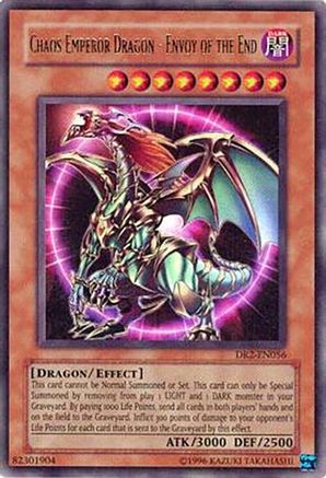 Chaos Emperor Dragon - Envoy of the End (DR2-EN056) - Dark Revelation Volume 2 Unlimited