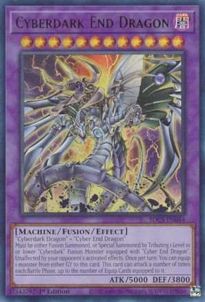 Cyberdark End Dragon (SDCS-EN044) - Structure Deck: Cyber Strike Unlimited