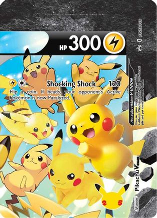 Pikachu V-Union - SWSH140 SWSH140/307 - SWSH Sword & Shield Promo Cards Holofoil