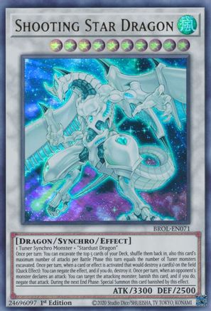 Shooting Star Dragon (BROL-EN071) - Brothers of Legend 1st Edition