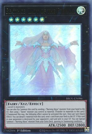 Beatrice, Lady of the Eternal (BROL-EN086) - Brothers of Legend 1st Edition