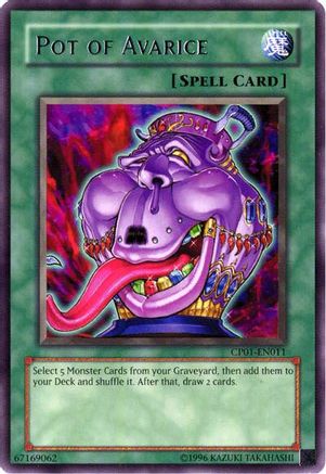 Pot of Avarice (CP01-EN011) - Champion Pack 1 Unlimited