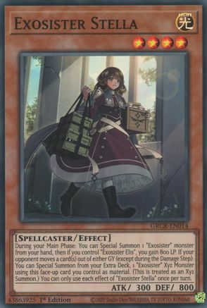 Exosister Stella (GRCR-EN014) - The Grand Creators 1st Edition