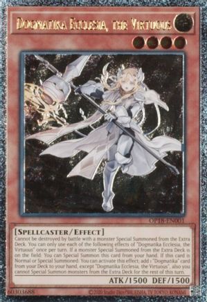 Dogmatika Ecclesia, the Virtuous (UTR) (OP18-EN001) - OTS Tournament Pack 18 Unlimited