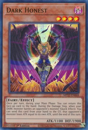 Dark Honest (MP22-EN068) - 2022 Tin of the Pharaoh's Gods 1st Edition
