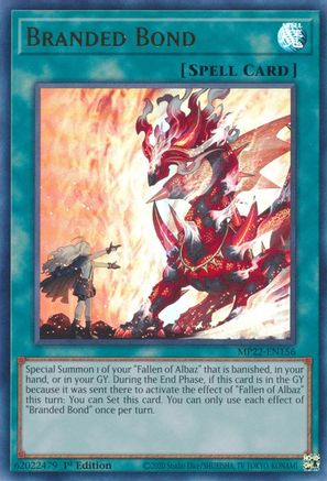 Branded Bond (MP22-EN156) - 2022 Tin of the Pharaoh's Gods 1st Edition