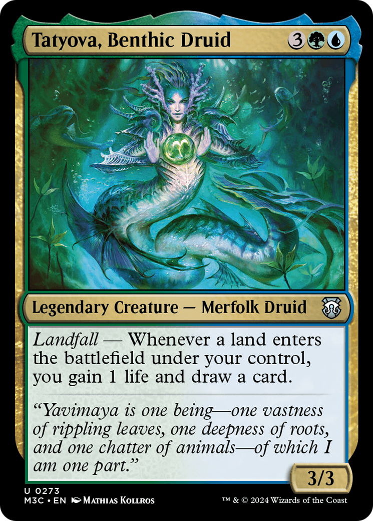 Tatyova, Benthic Druid (M3C-273) - Modern Horizons 3 Commander