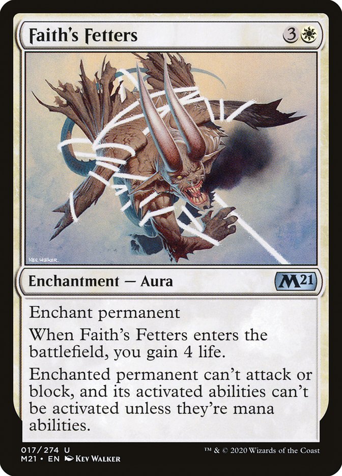 Faith's Fetters (M21-017) - Core Set 2021