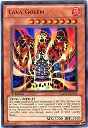 Lava Golem (SDMA-EN014) - Structure Deck: Marik 1st Edition