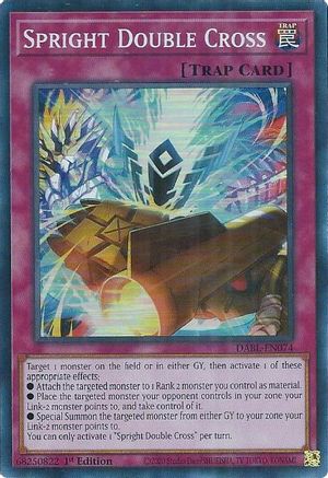 Spright Double Cross (DABL-EN074) - Darkwing Blast 1st Edition