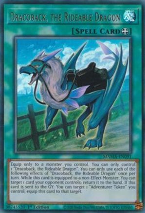 Dracoback, the Rideable Dragon (MAMA-EN091) - Magnificent Mavens 1st Edition