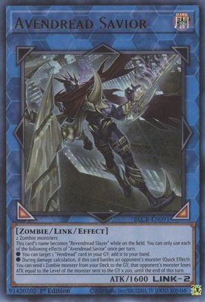 Avendread Savior (BLCR-EN091) - Battles of Legend: Crystal Revenge 1st Edition