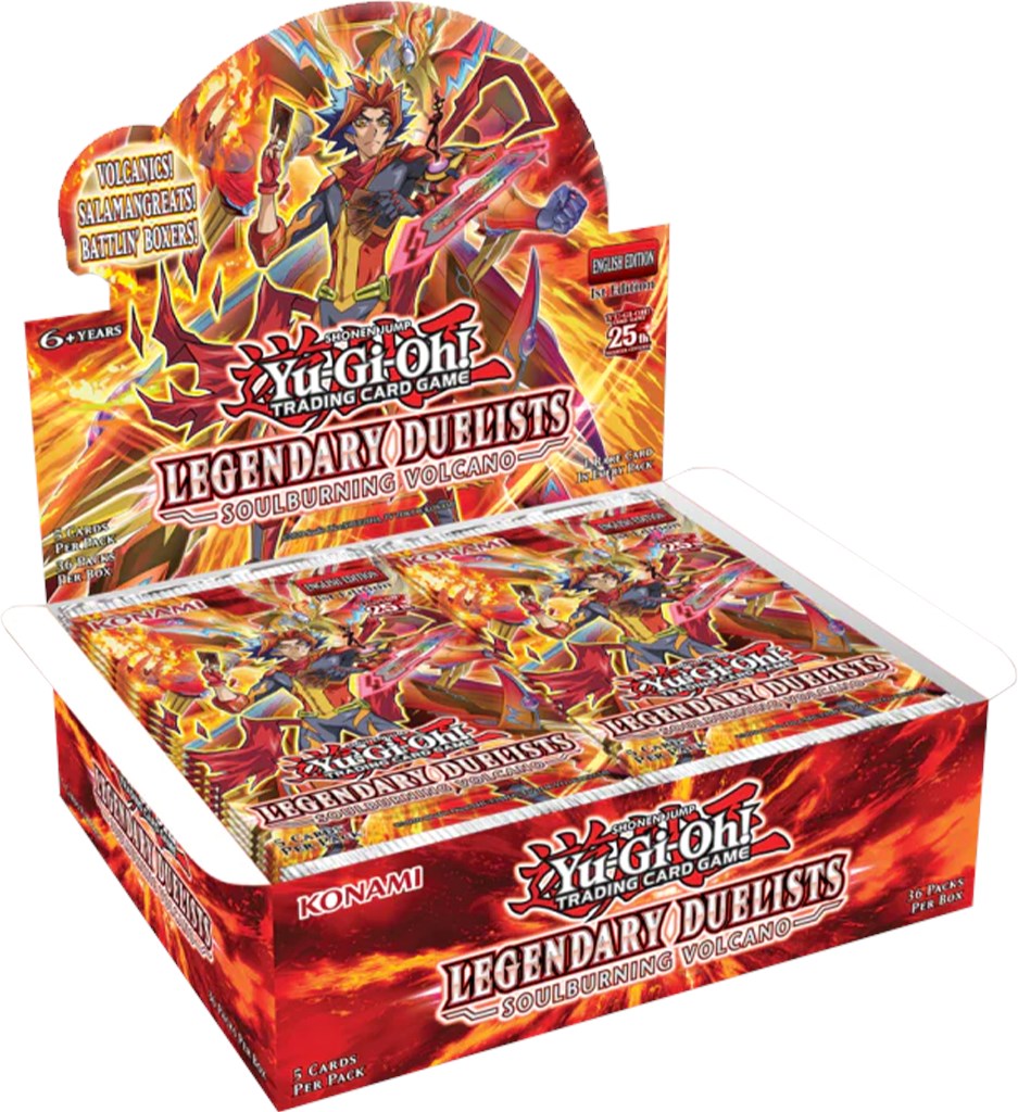 Duellistes légendaires : Soulburning Volcano - Booster Box (1ère édition)