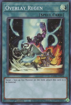 Overlay Regen (AMDE-EN056) - Amazing Defenders 1st Edition