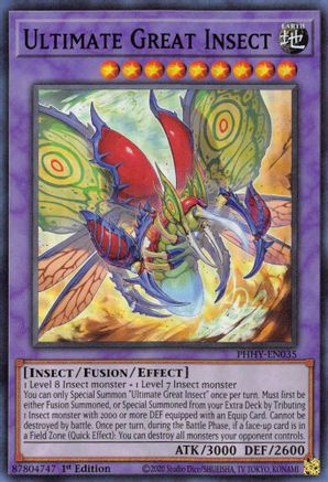 Ultimate Great Insect (PHHY-EN035) - Photon Hypernova 1st Edition