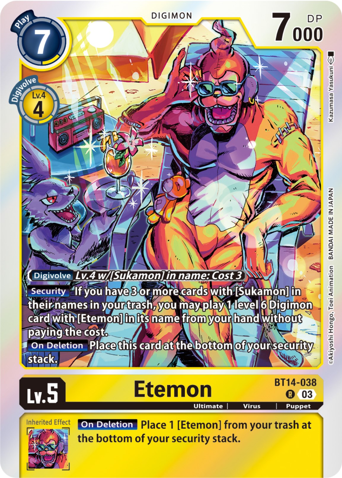 Etemon [BT14-038] [Blast Ace] – Black Rose Hobbies