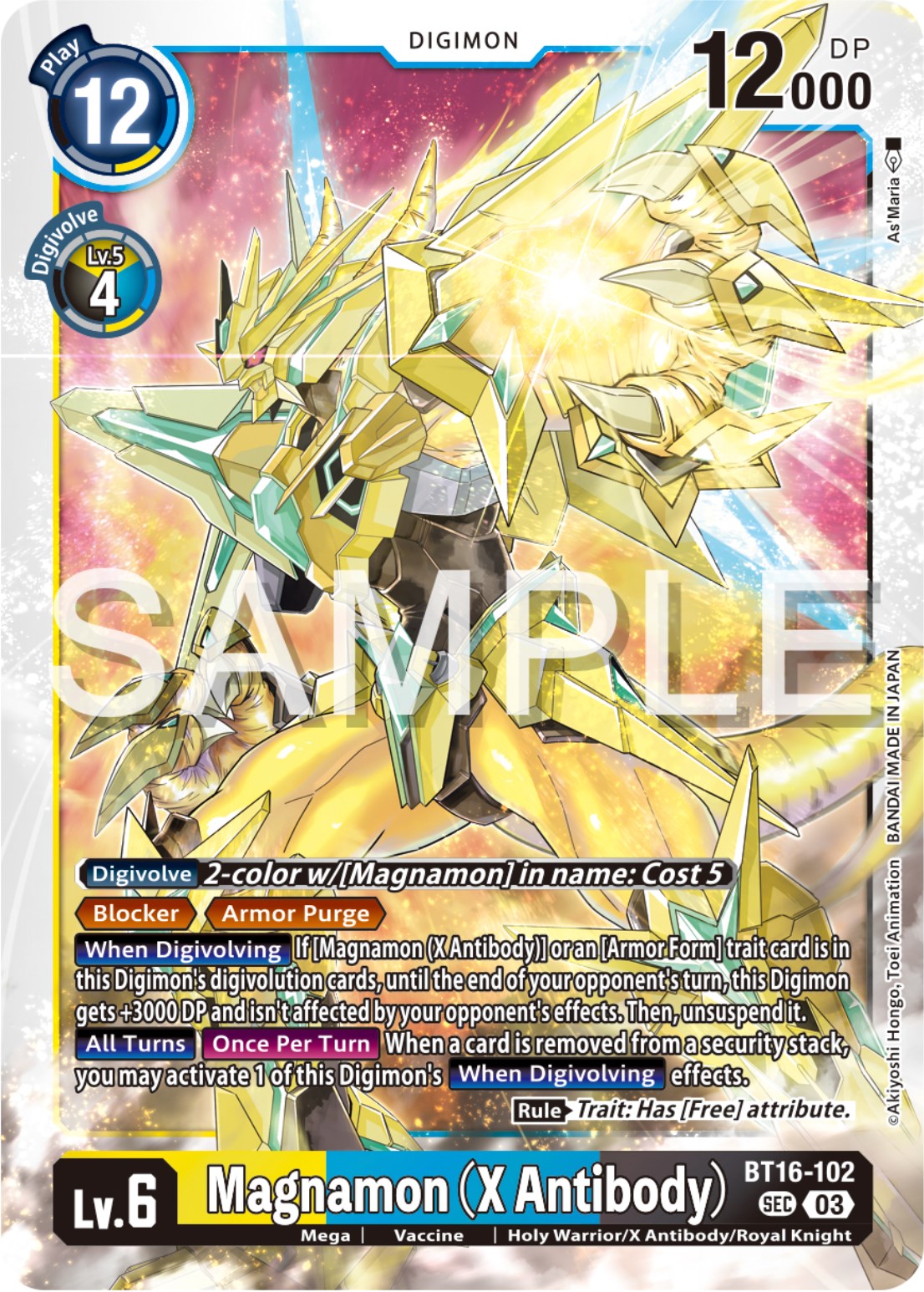 digimon x antibody cards MetalGarurumon (X Antibody) [EX5-026] (2 Star Alternate Art) [Animal C –  Dungeons & Javas