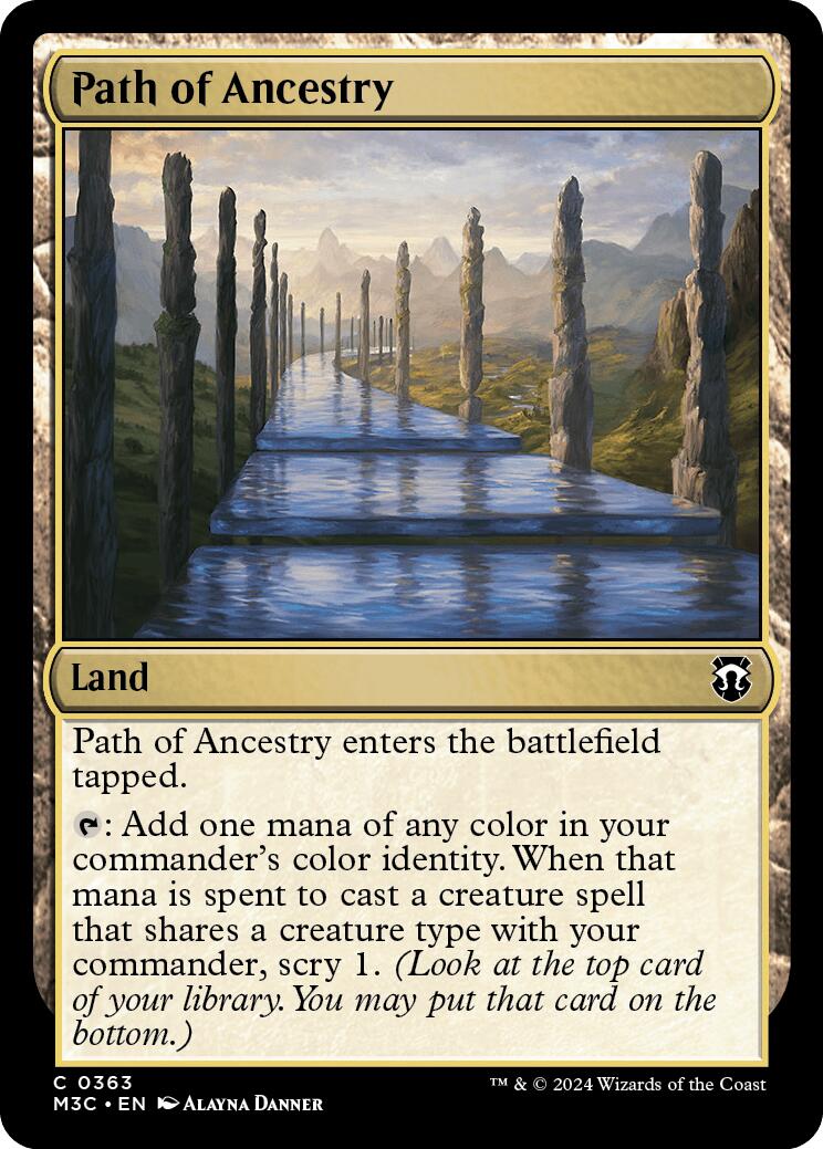 Path of Ancestry (M3C-363) - Modern Horizons 3 Commander