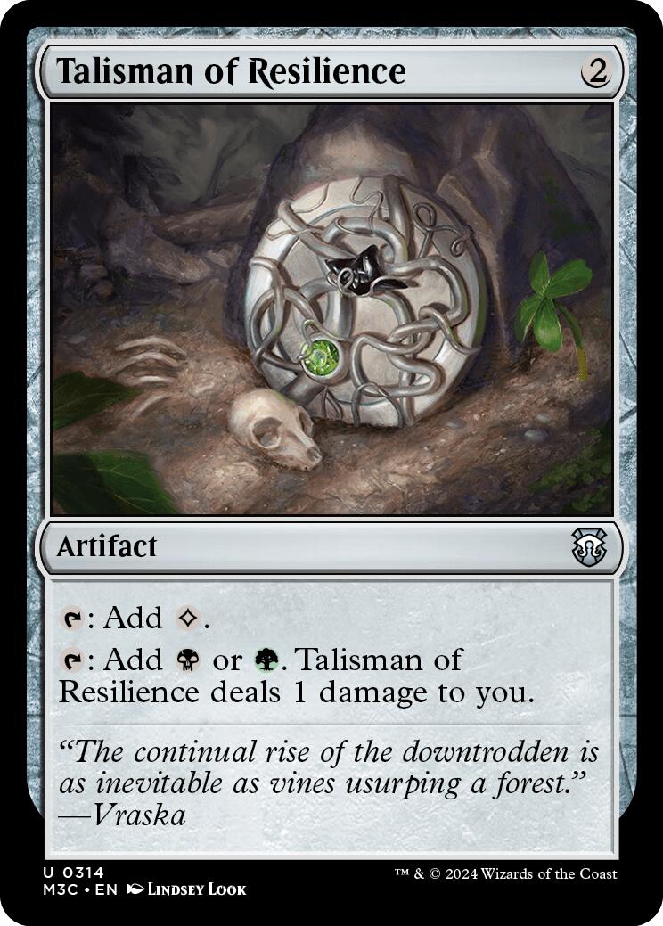Talisman of Resilience (M3C-314) - Modern Horizons 3 Commander