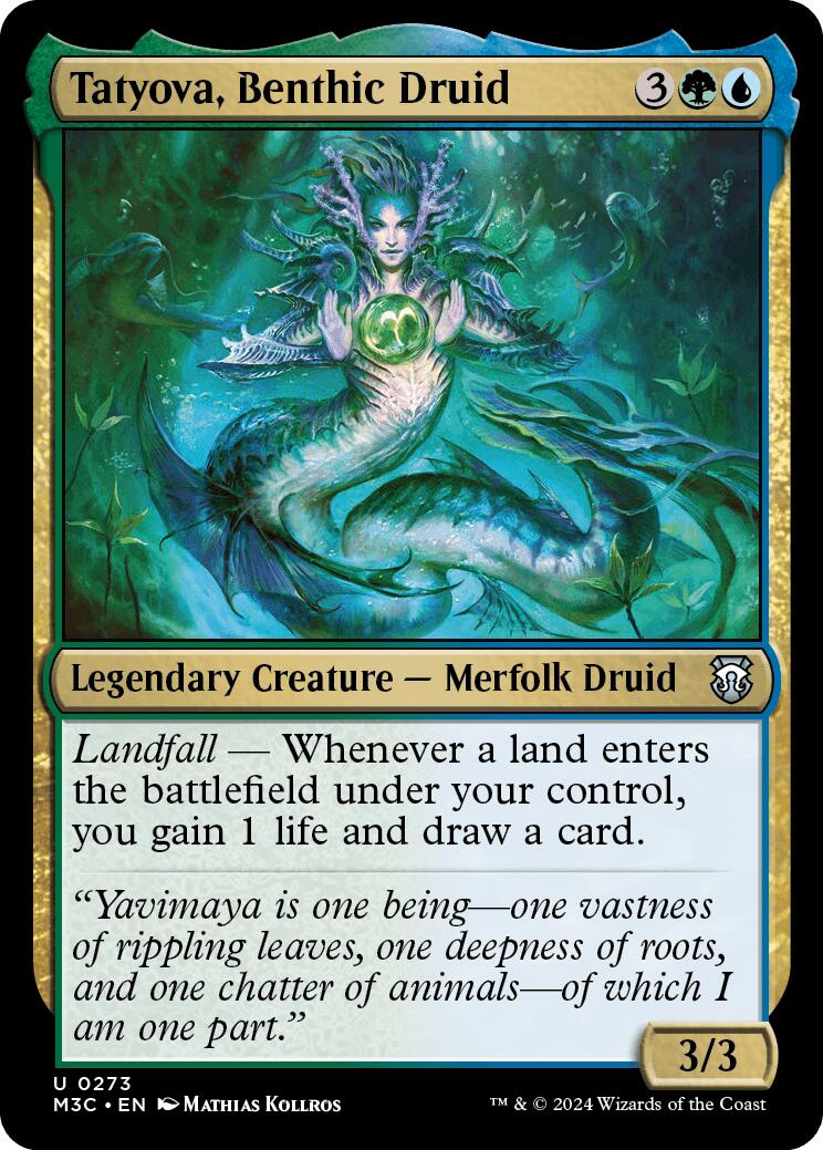 Tatyova, Benthic Druid (M3C-273) - Modern Horizons 3 Commander