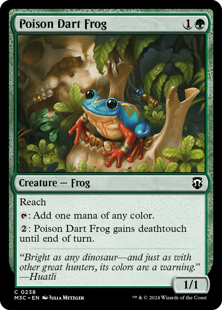 Poison Dart Frog (M3C-238) - Modern Horizons 3 Commander