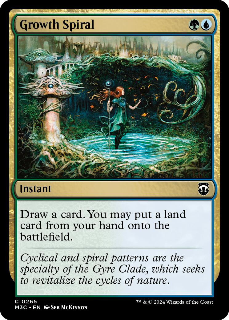 Growth Spiral (M3C-265) - Modern Horizons 3 Commander
