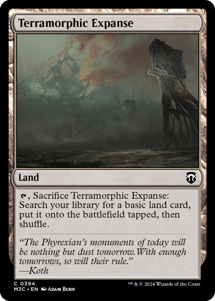 Terramorphic Expanse (M3C-394) - Modern Horizons 3 Commander