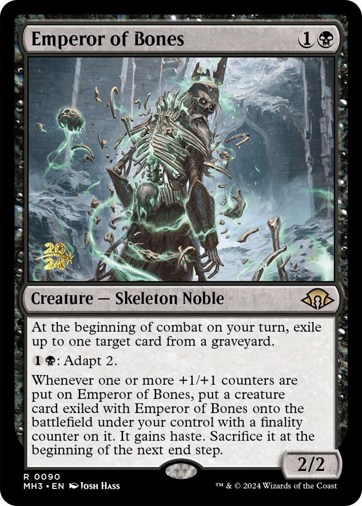 Emperor of Bones (PRE-090) - Modern Horizons 3 Promos Foil