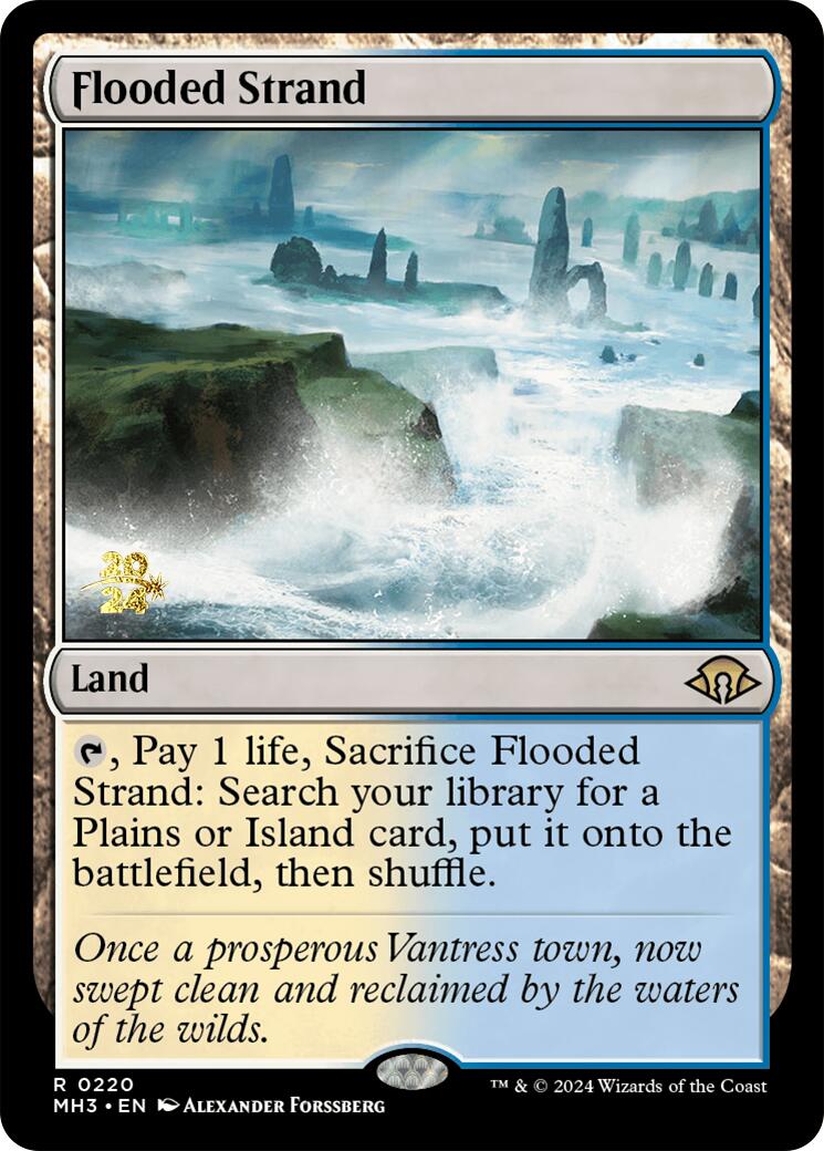 Flooded Strand (PRE-220) - Modern Horizons 3 Promos Foil