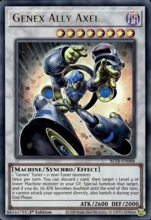 Genex Ally Axel (BLTR-EN088) - Battles of Legend: Terminal Revenge 1st Edition