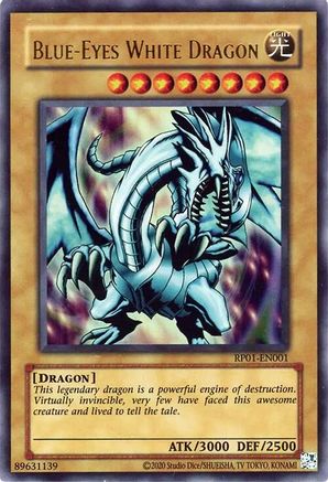 Blue-Eyes White Dragon (RP01-EN001) - Retro Pack (2020 Date Reprint) Unlimited
