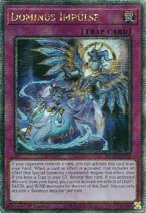 Dominus Impulse (Quarter Century Secret Rare) (ROTA-EN079) - Rage of the Abyss 1st Edition