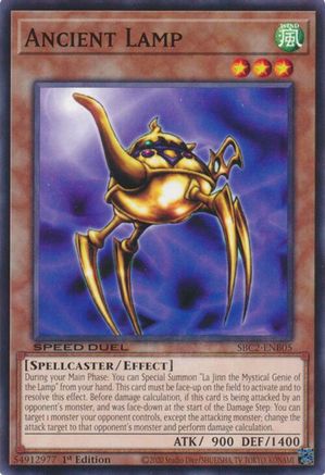 Ancient Lamp (SBC2-ENB05) - Speed Duel: Battle City Finals 1st Edition